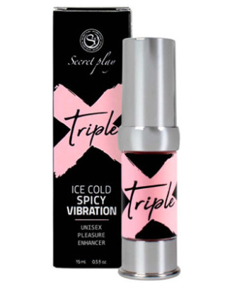 Gel intensifiant de plaisir froid vibrant 15ml 